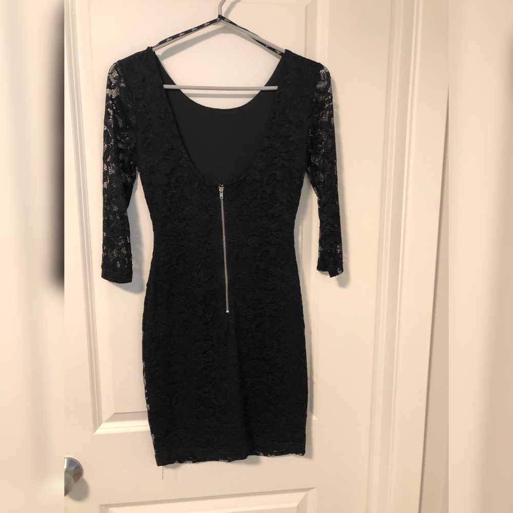 Black Lace guess dress